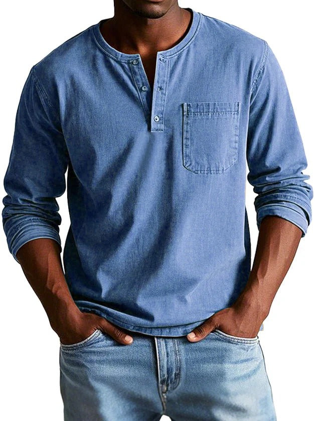 Vintage long-sleeved shirt