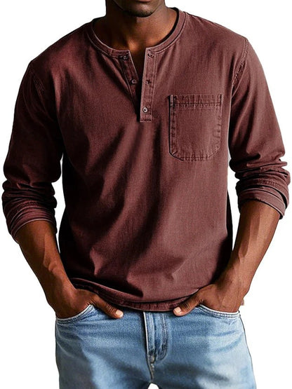Vintage long-sleeved shirt