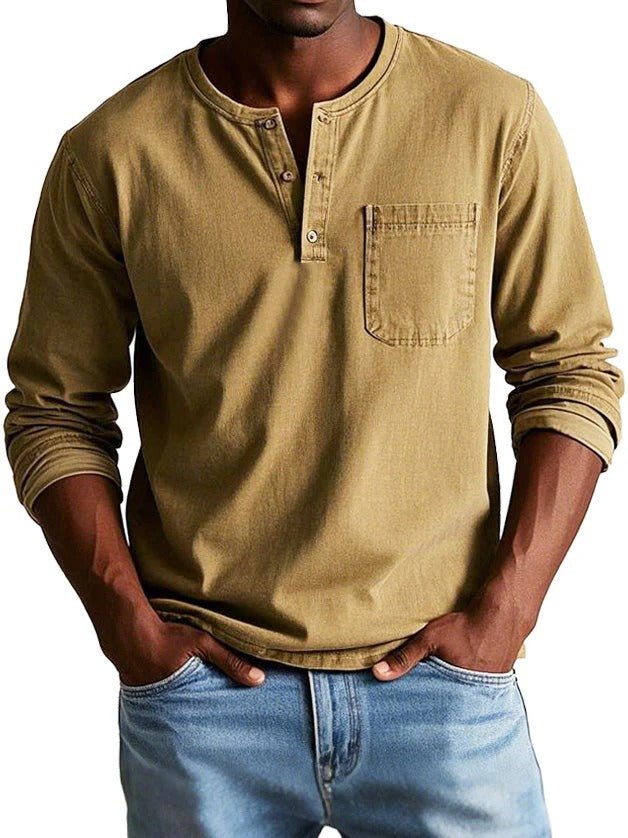 Vintage long-sleeved shirt