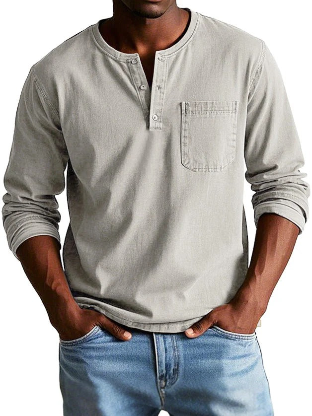 Vintage long-sleeved shirt