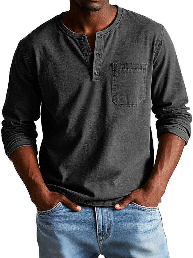Vintage long-sleeved shirt