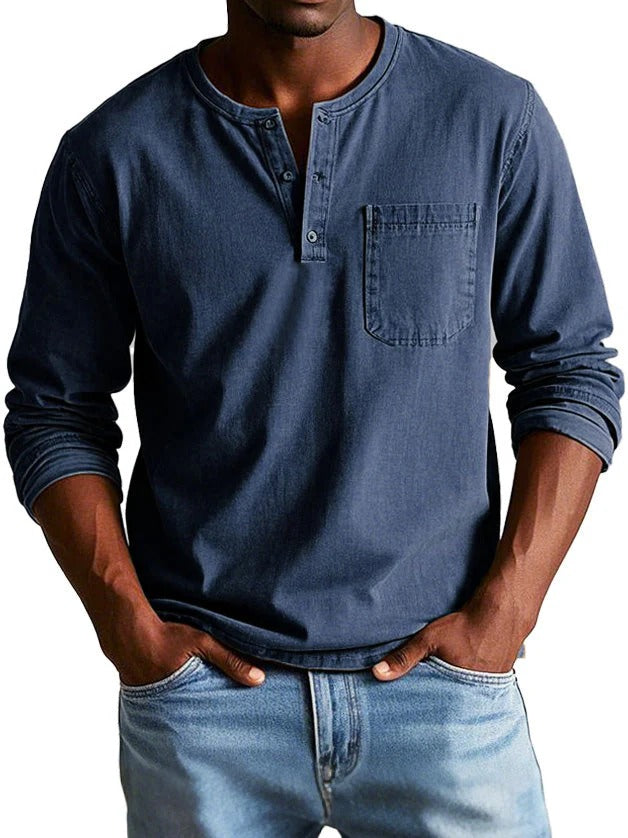Vintage long-sleeved shirt