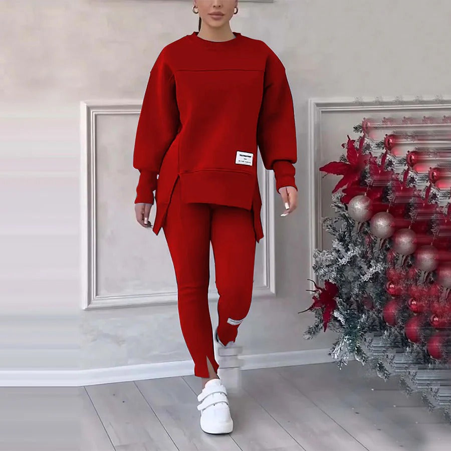 Casual sweatshirt leggings set