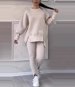Casual sweatshirt leggings set