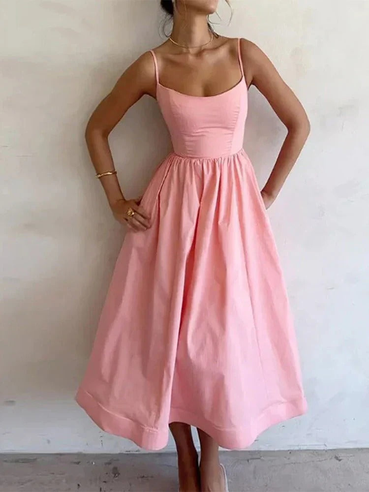 Spaghetti strap dress